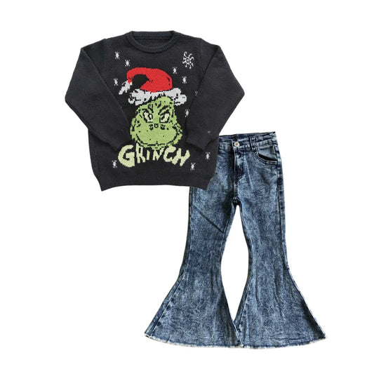 Grinch Sweater Set